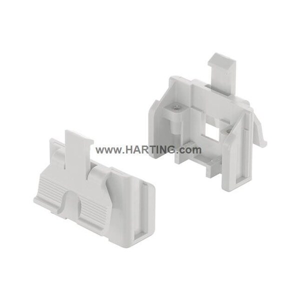 Harting Wire Connector, Pebble Gray, Polycarbonate Insulation, 10 PK 09330009987 - main